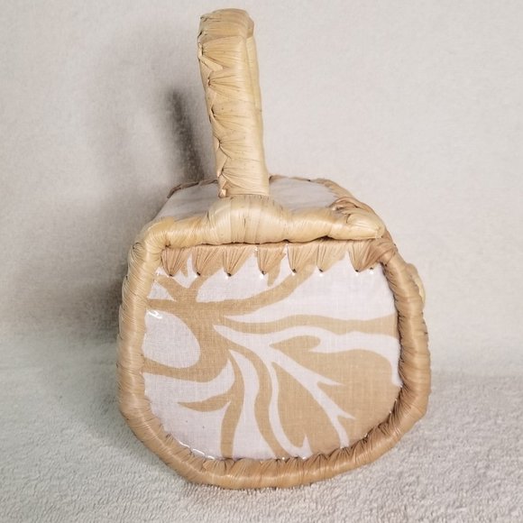 Straw handbag / purse in new condition - Picture 2 of 7